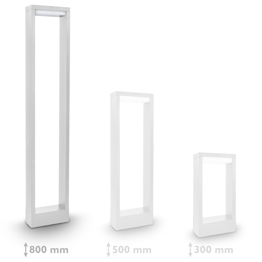 Brilagi - LED Outdoor lamp RAGUSA LED/7W/230V 3000/4000/6000K white IP54 80 cm