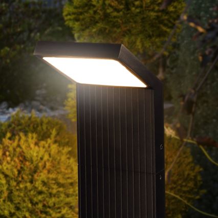 Brilagi - LED Outdoor Lamp RIANO LED/8W/230V Anthracite IP65 80 cm
