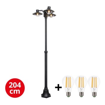 Brilagi -  LED Outdoor lamp VEERLE 3xE27/60W/230V IP44
