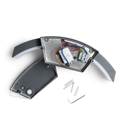 Brilagi - LED Outdoor lamp with a sensor ARCELO LED/9W/230V 50 cm IP54