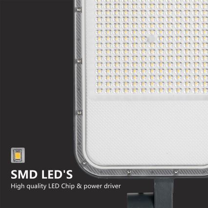 Brilagi - URBANLIGHT LED Outdoor Street Light with 5 m Pole and Swivel Joint, 200W/230V, Anthracite, IP65