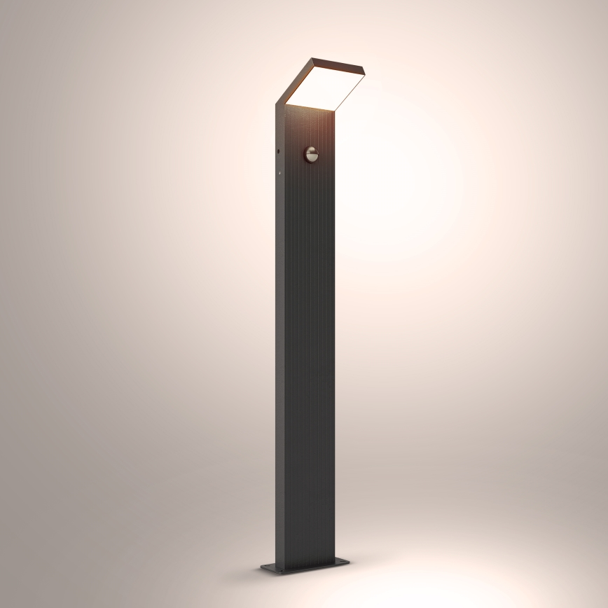 Brilagi - RIANO LED Outdoor Lamp with Sensor LED/8W/230V Anthracite IP65