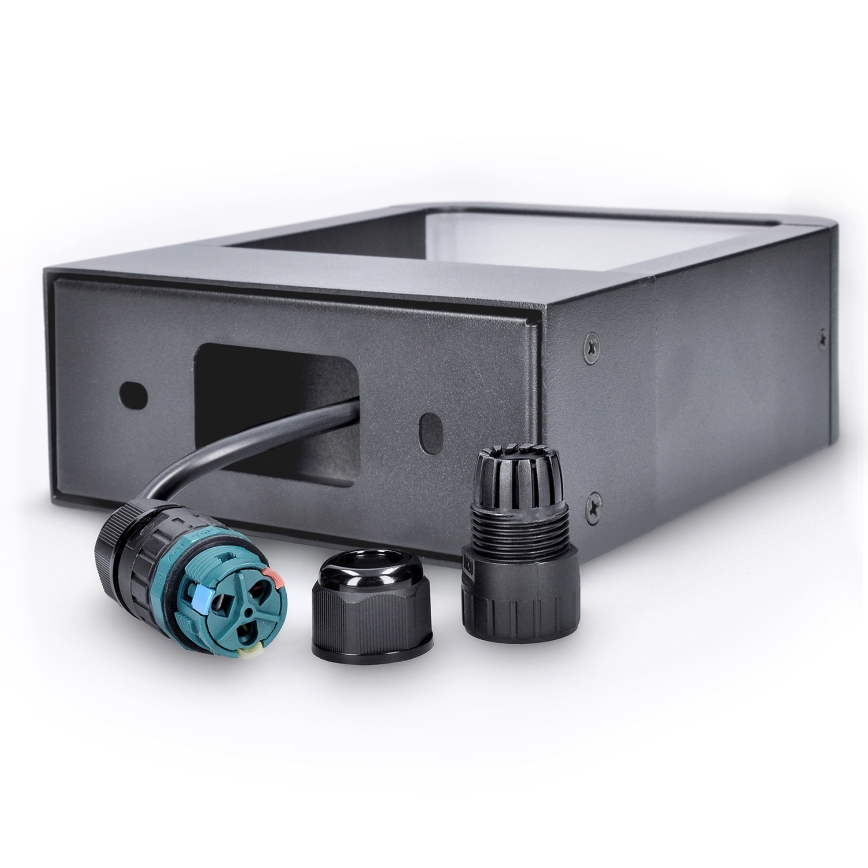 Brilagi - LED Outdoor wall light BARI LED/7W/230V 3000/4000/6000K anthracite IP54