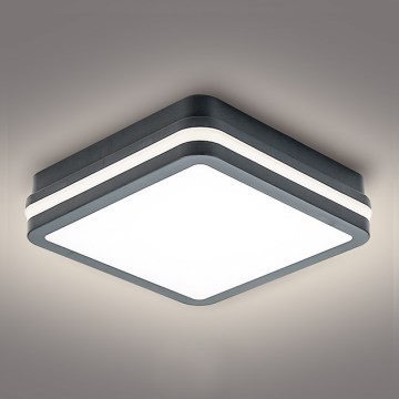 Brilagi - LED Outdoor light BENE LED/18W/230V 22x22 cm anthracite IP54