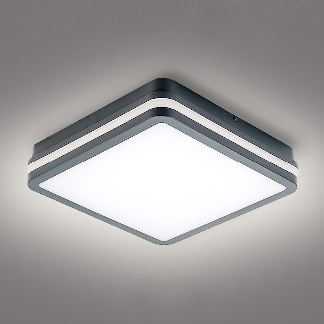Brilagi - LED Outdoor light BENE LED/24W/230V 26x26 cm anthracite IP54