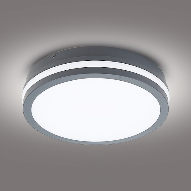 Brilagi - LED Outdoor light BENE LED/24W/230V d. 26 cm anthracite IP54