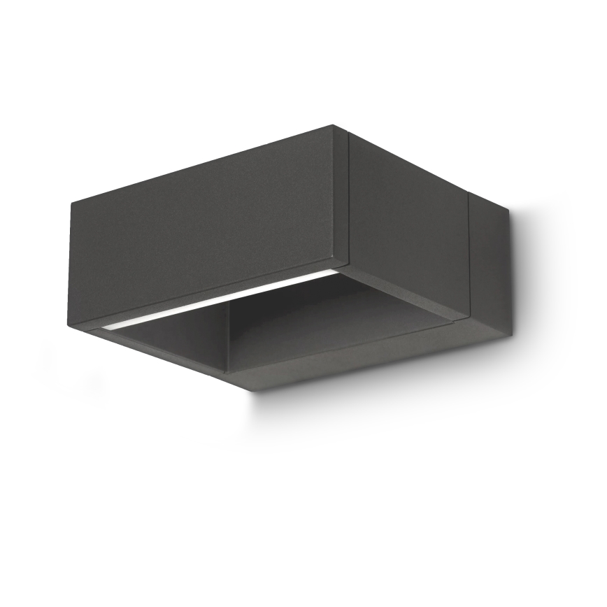Brilagi - LED Outdoor wall light RAGUSA LED/7W/230V 3000/4000/6000K anthracite IP54