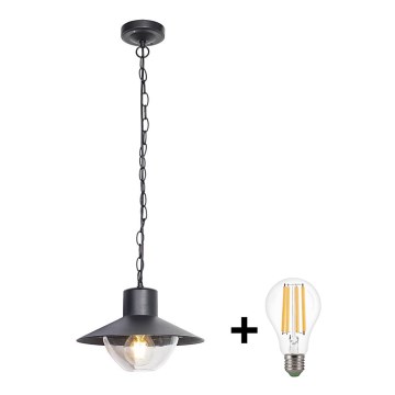 Brilagi -  LED Outdoor pendant light VEERLE 1xE27/60W/230V IP44