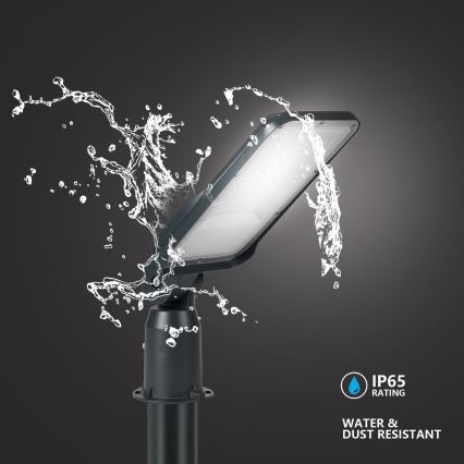 Brilagi - URBANLIGHT LED Outdoor Street Lamp with 3 m Post and Swivel Joint, LED/50W/230V, Anthracite, IP65