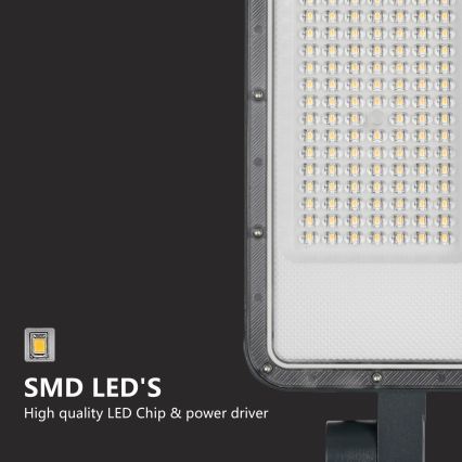 Brilagi - URBANLIGHT LED Outdoor Street Lamp with 3 m Post and Swivel Joint, LED/50W/230V, Anthracite, IP65