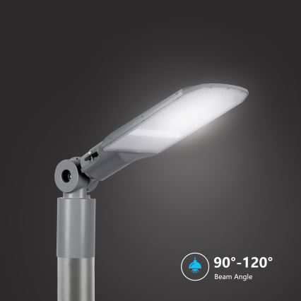 Brilagi - LED Outdoor Street Lamp URBANLIGHT LED/100W/230V Grey IP65
