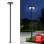 Brilagi - LED Outdoor Street Lamp with 3 m Pole URBANSPARK LED/120W/230V Black IP65