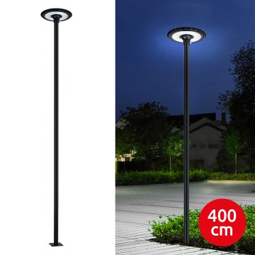 Brilagi - LED Outdoor street lamp with 4 m pole, URBANSPARK LED/120W/230V, black, IP65