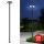 Brilagi - LED Outdoor street lamp with 4 m pole, URBANSPARK LED/120W/230V, black, IP65