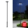 Brilagi - LED Outdoor Street Lamp with 5 m Pole URBANSPARK LED/120W/230V Black IP65