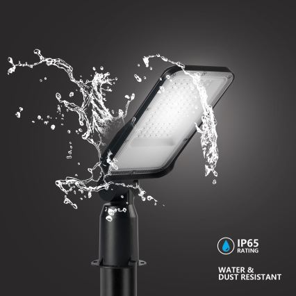 Brilagi - LED Outdoor Street Light with Swivel Joint URBANLIGHT LED/50W/230V black IP65
