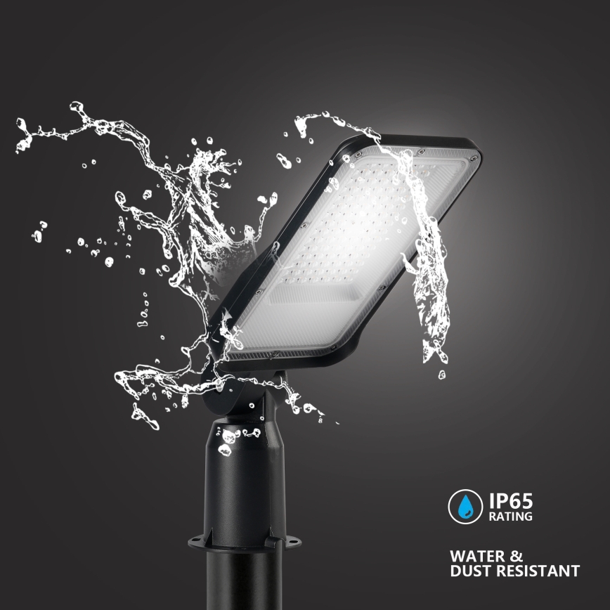 Brilagi - LED Outdoor Street Light with Swivel Joint URBANLIGHT LED/50W/230V black IP65