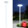 Brilagi - LED outdoor street light with 3 m pole URBANSPARK LED/120W/230V white IP65