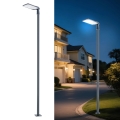 Brilagi - LED outdoor street light with 4 m pole and articulated joint URBANLIGHT LED/200W/230V anthracite IP65