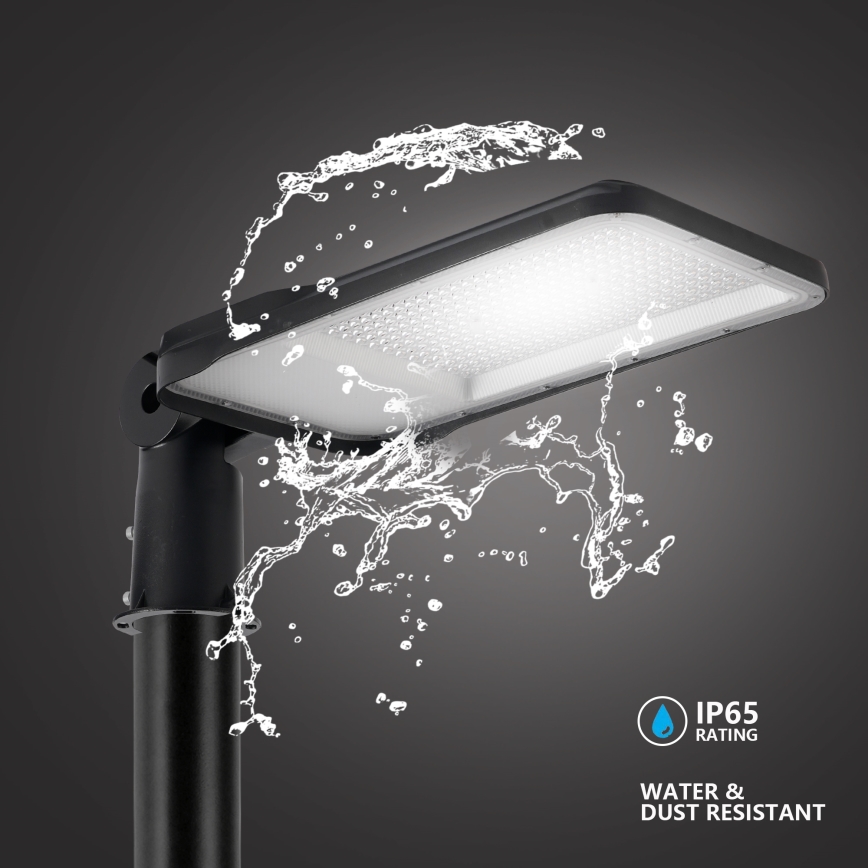 Brilagi - URBANLIGHT LED Outdoor Street Lamp with Adjustable Joint LED/200W/230V Black IP65