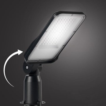 Brilagi - LED Outdoor Street Light with Swivel Joint URBANLIGHT LED/50W/230V black IP65