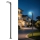 Brilagi - LED Outdoor Streetlight with 3 m Pole and Adjustable Joint URBANLIGHT LED/100W/230V Black IP65