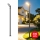 Brilagi - LED Outdoor Streetlight with 3 m Pole and Swivel Joint URBANLIGHT LED/50W/230V Black IP65