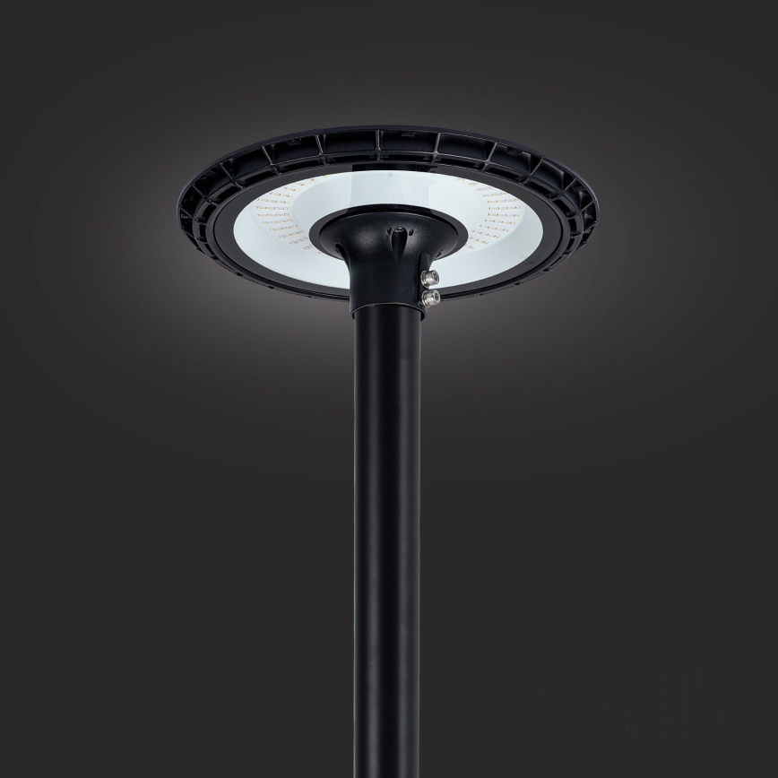 Brilagi - LED Outdoor Street Lamp with 5 m Pole URBANSPARK LED/120W/230V Black IP65