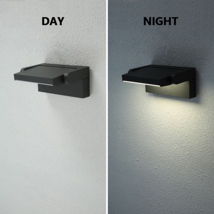 BRILAGI - LED Outdoor wall light ANKLE LED/12W/230V IP65 black