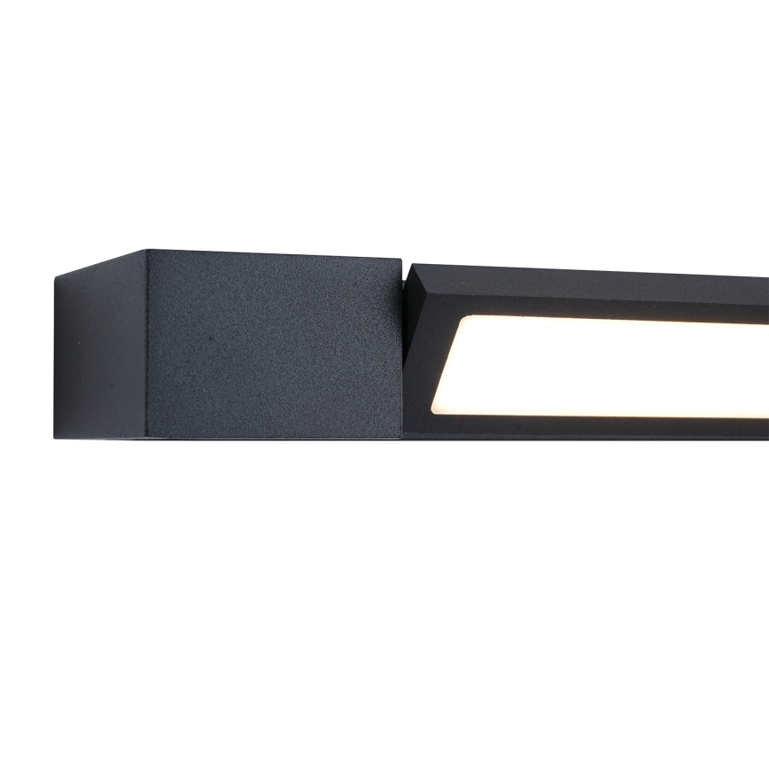 BRILAGI - LED Outdoor wall light AQUA LINE LED/12W/230V 45 cm IP44 black CRI 90