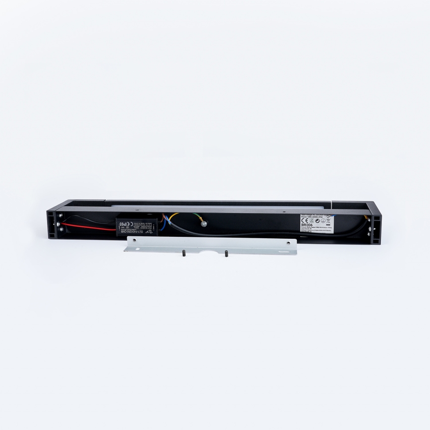 BRILAGI - LED Outdoor wall light AQUA LINE LED/12W/230V 45 cm IP44 black CRI 90