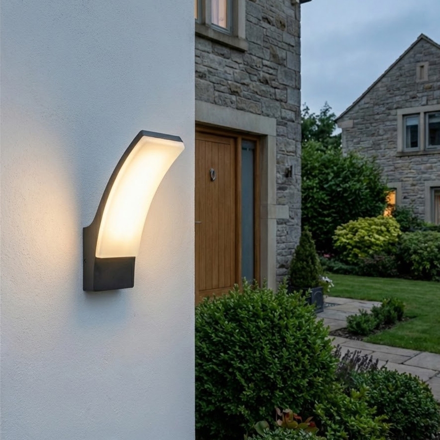BRILAGI - LED Outdoor wall light ARCELO LED/12W/230V IP65 black