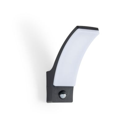 BRILAGI - LED outdoor wall light with motion and dusk sensor ARCELO LED/12W/230V IP65 black