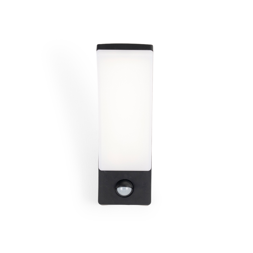BRILAGI - LED outdoor wall light with motion and dusk sensor ARCELO LED/12W/230V IP65 black