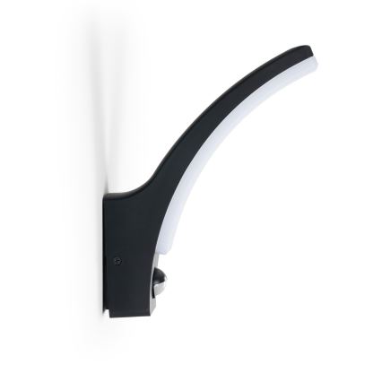 BRILAGI - LED outdoor wall light with motion and dusk sensor ARCELO LED/12W/230V IP65 black