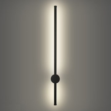 Brilagi - LED Outdoor Wall Light AURA LED/12W/230V 4000K IP54 65 cm Black