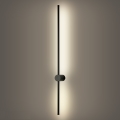 Brilagi - LED Outdoor Wall Light AURA LED/20W/230V 4000K IP54 97 cm Black