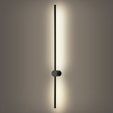 Brilagi - LED Outdoor Wall Light AURA LED/20W/230V 4000K IP54 97 cm Black