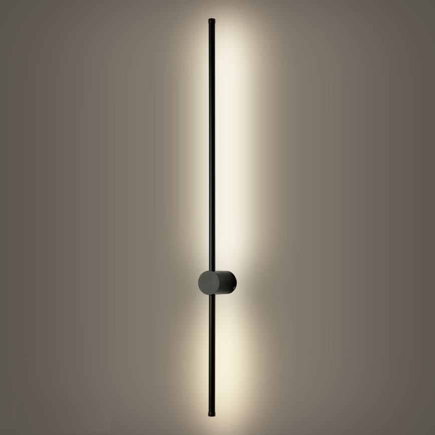 Brilagi - LED Outdoor Wall Light AURA LED/20W/230V 4000K IP54 97 cm Black
