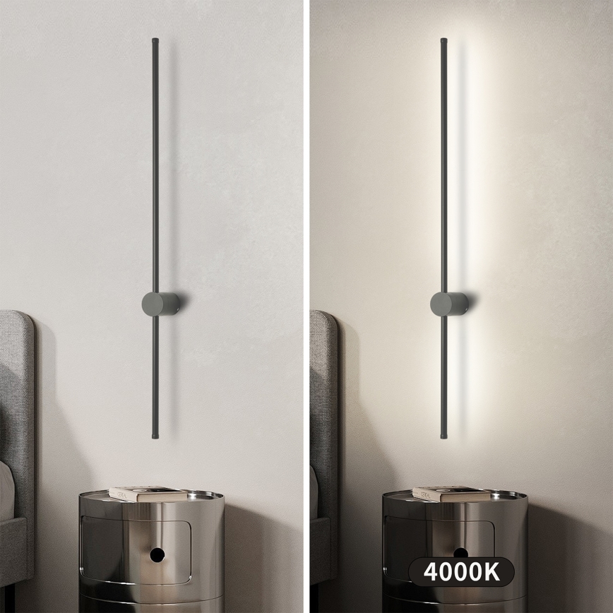 Brilagi - AURA LED Outdoor Wall Light LED/20W/230V 4000K IP54 97 cm Anthracite