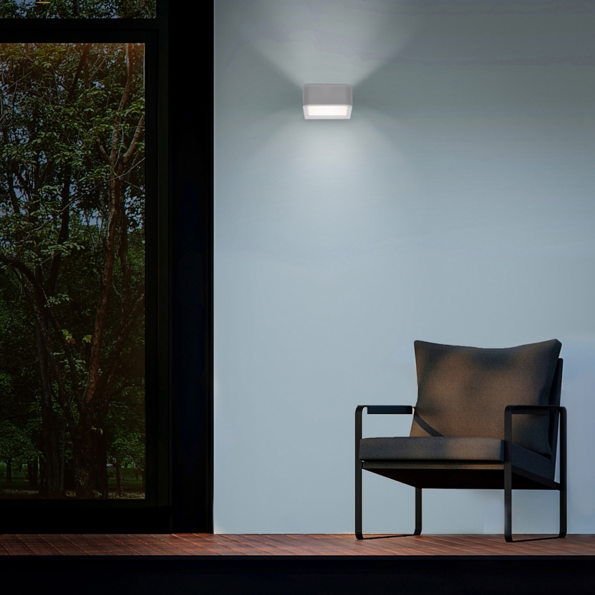 Brilagi - LED Outdoor wall light BARI LED/7W/230V 3000/4000/6000K white IP54