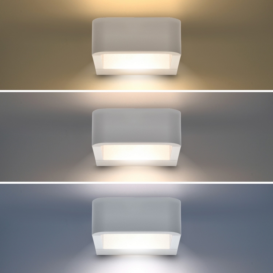 Brilagi - LED Outdoor wall light BARI LED/7W/230V 3000/4000/6000K white IP54