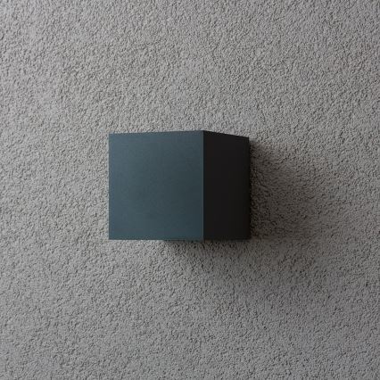 Brilagi - LED Outdoor wall light CUBE LED/6W/230V anthracite IP54