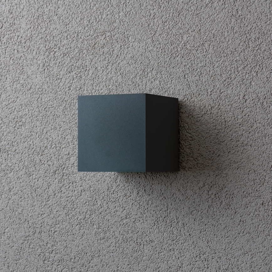 Brilagi - LED Outdoor wall light CUBE LED/6W/230V anthracite IP54