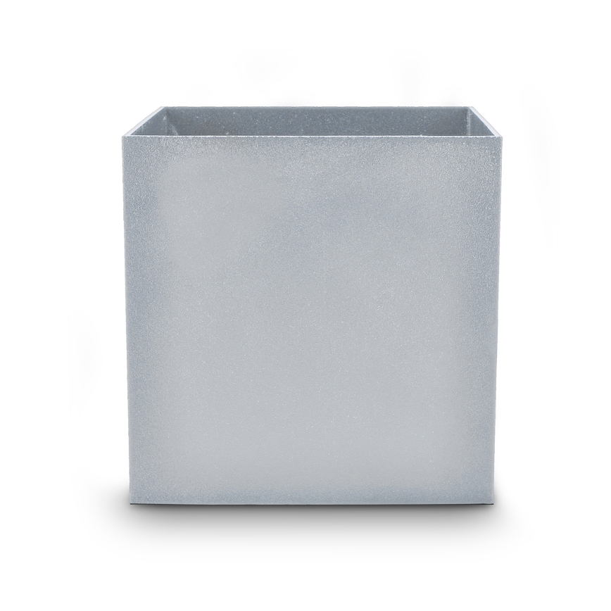 Brilagi - LED Outdoor wall light CUBE LED/6W/230V grey IP54