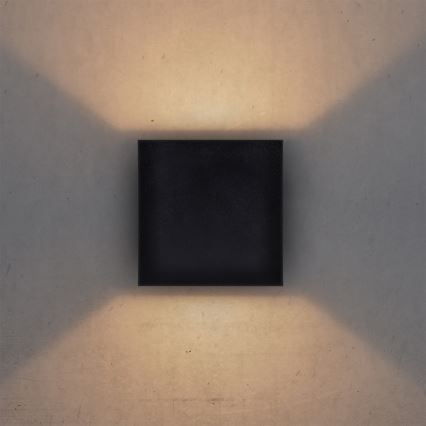 Brilagi - LED Outdoor wall light CUBE LED/6W/230V IP54