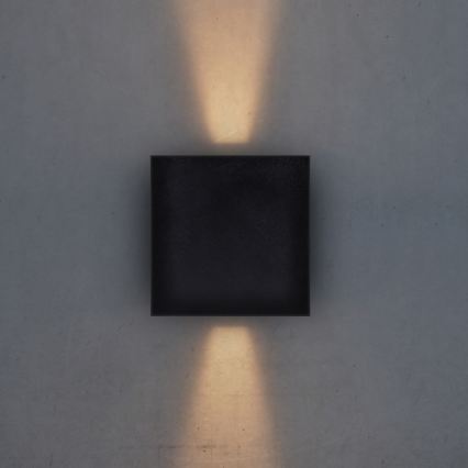 Brilagi - LED Outdoor wall light CUBE LED/6W/230V IP54