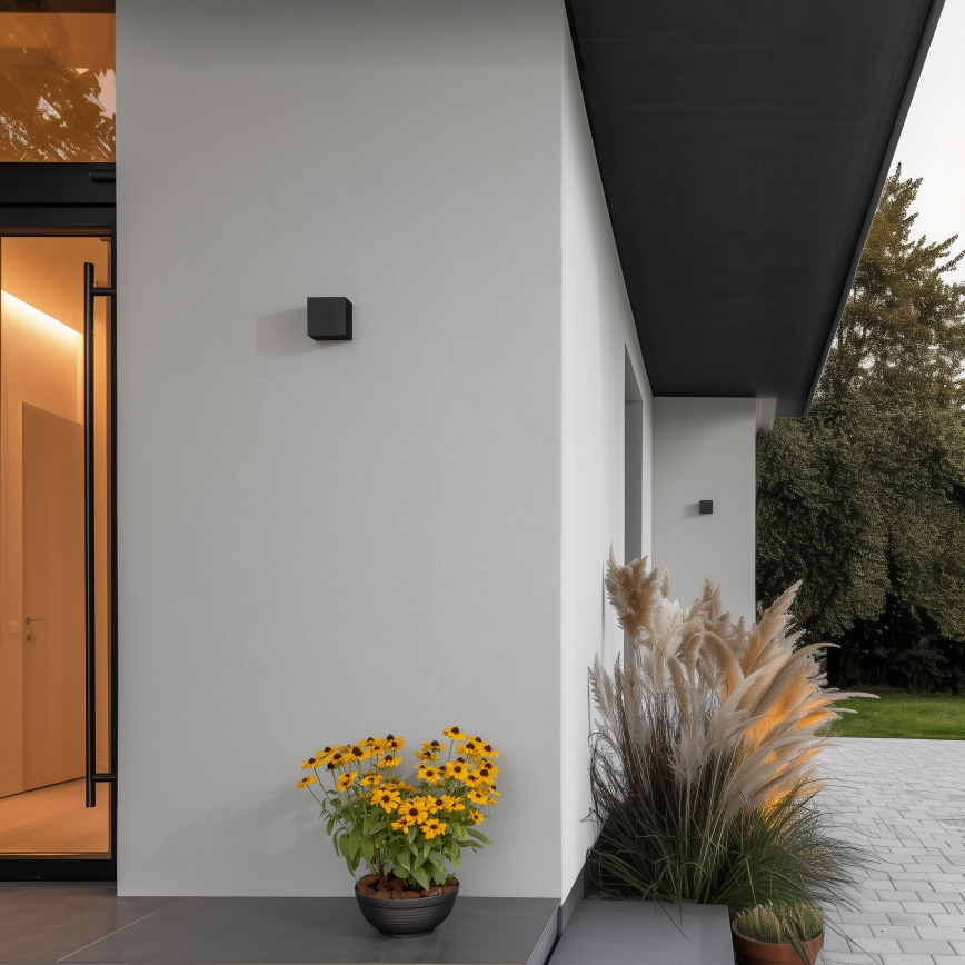 Brilagi - LED Outdoor wall light CUBE LED/6W/230V IP54