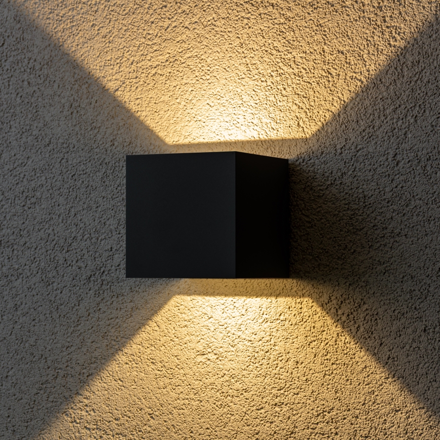 Brilagi - LED Outdoor wall light CUBE LED/6W/230V IP54