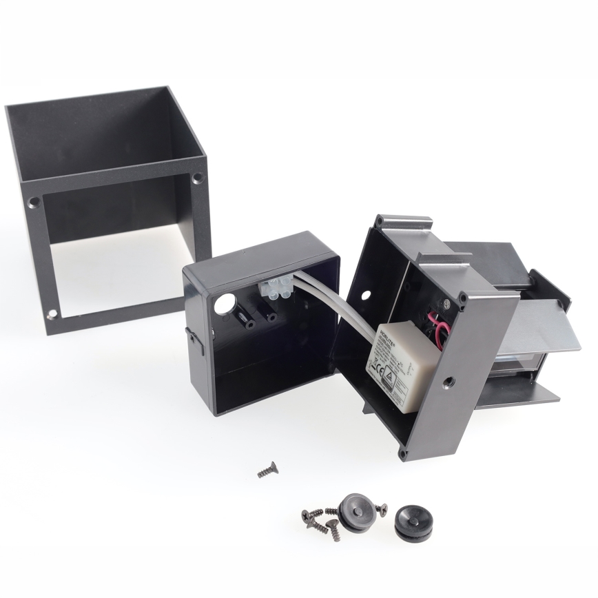 Brilagi - LED Outdoor wall light CUBE LED/6W/230V IP54